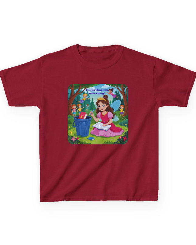 "I'm Writing my Own Story!" Kids Heavy Cotton Tee