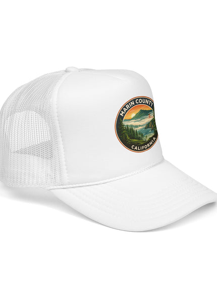 "Marin County, Above the Fog" Foam Trucker Hat