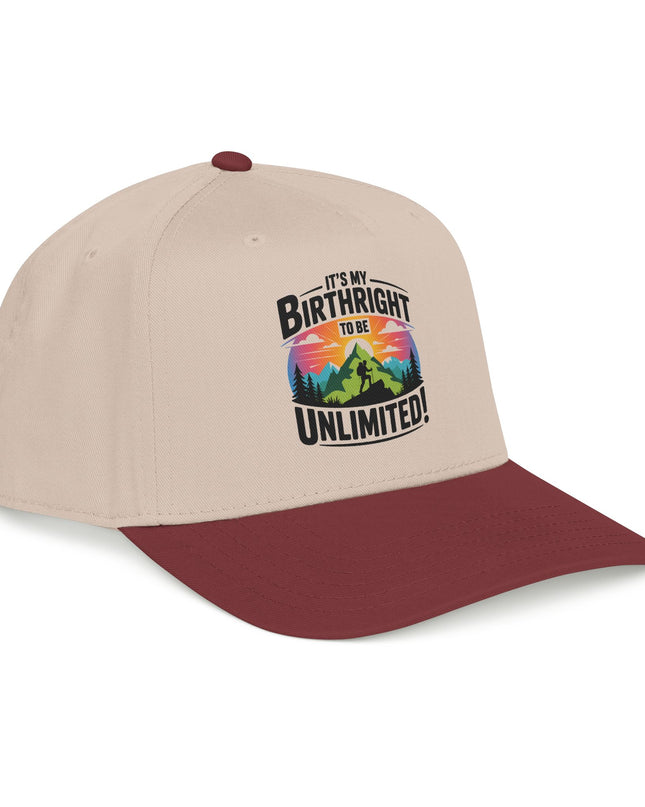 "It's my Birthright to be Unlimited" Mid Profile Baseball Cap