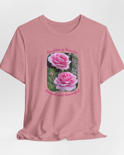 "Blessed and Beautiful" Unisex Jersey Short Sleeve Tee