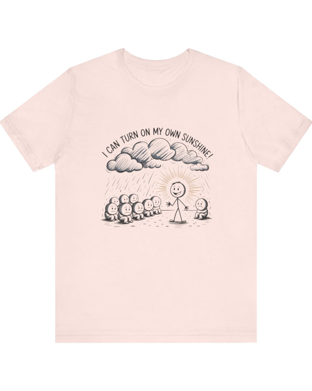 "I can make my own sunshine" Unisex Jersey Short Sleeve Tee