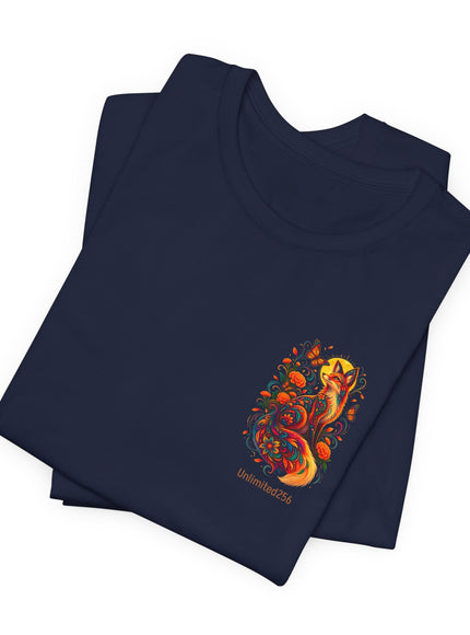 "Fox Alebrije (2-sided) Unisex Jersey Short Sleeve Tee