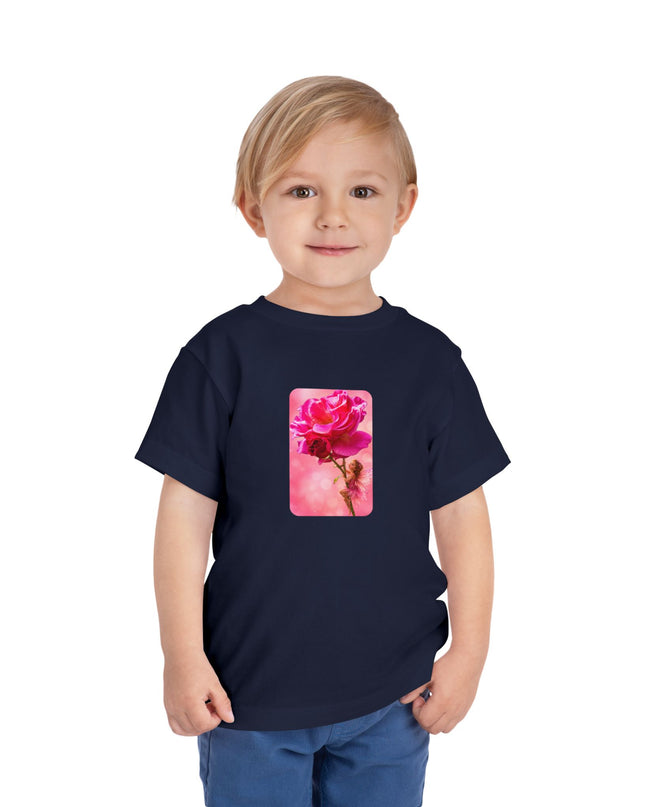 "Fairy Rose" Toddler Short Sleeve Tee