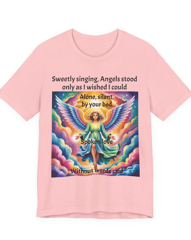 "Sweetly Singing, Angels Stood" Women's Soft Jersey Tee