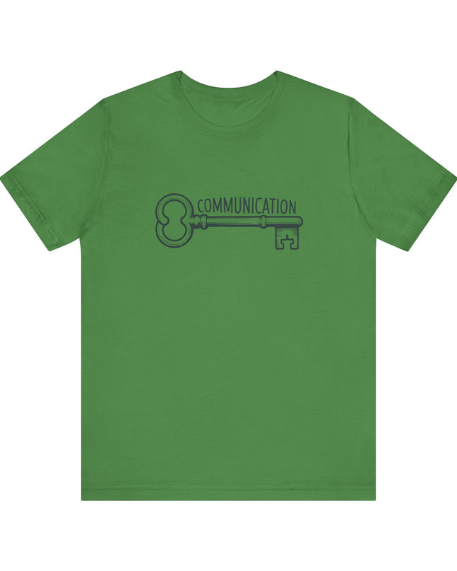 "Communication is Key" Unisex Jersey Short Sleeve Tee