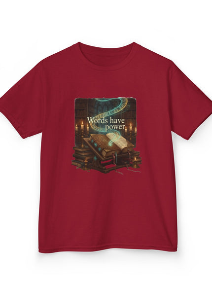 "Words Have Power" Kids Heavy Cotton Tee