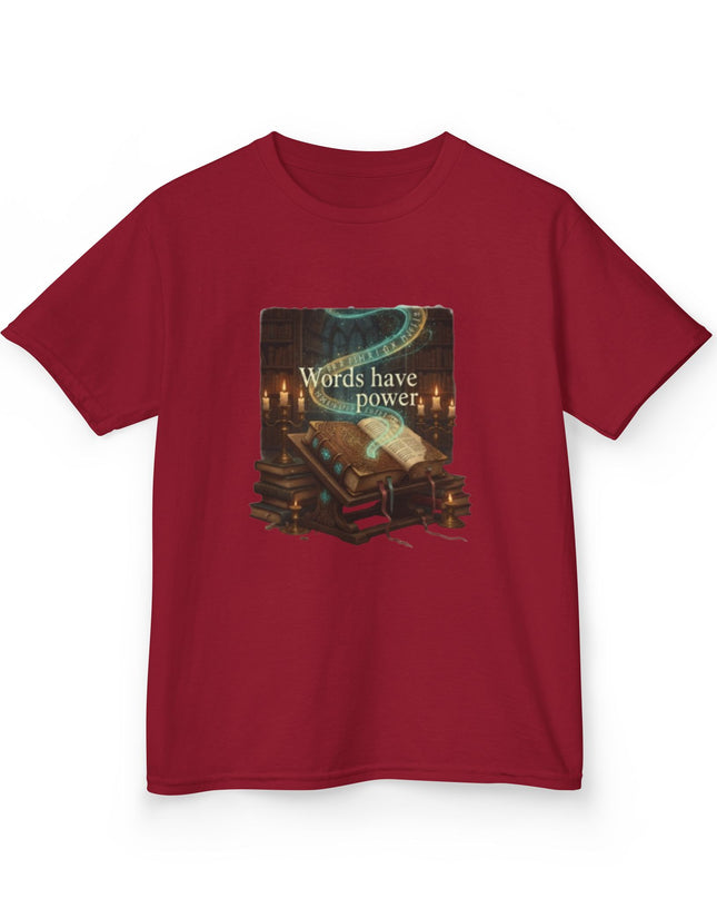 "Words Have Power" Kids Heavy Cotton Tee
