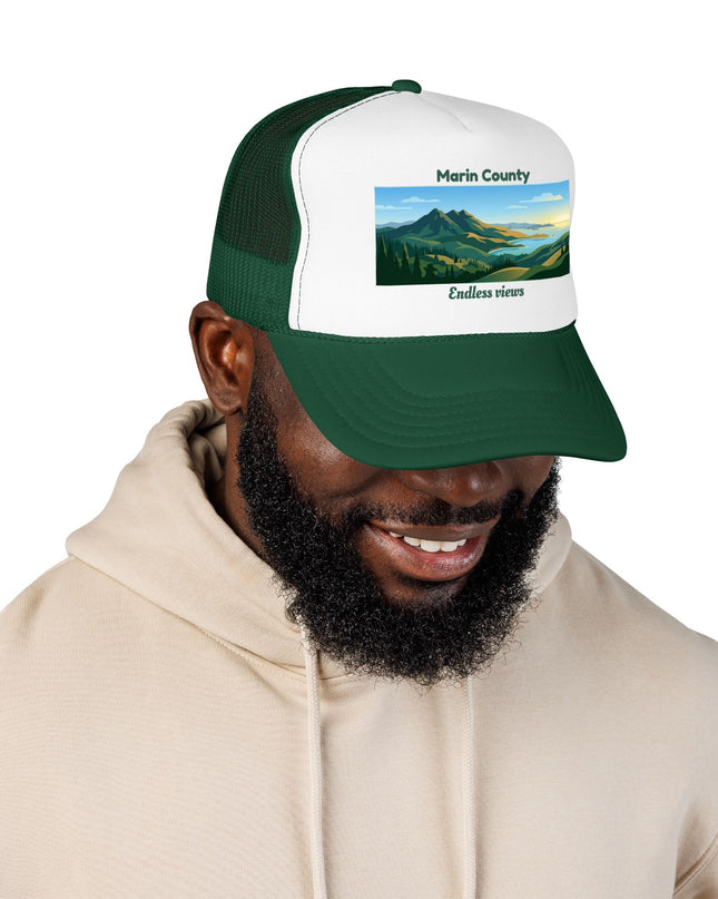 "Marin County - Endless Views" Foam Trucker Hat