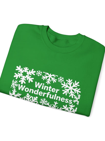 "Winter Wonderfulness" Unisex Adult Sweatshirt