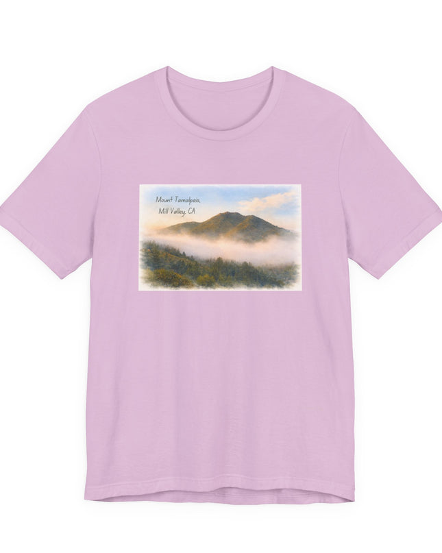 "Mount Tamalpais, Mill Valley, California" Unisex Jersey Short Sleeve Tee
