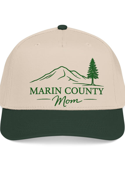 "Marin County Mom" Mid Profile Baseball Cap