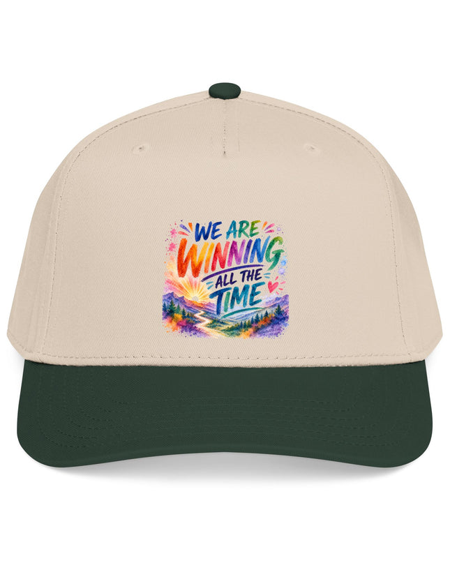 "We are Winning all the Time" Mid Profile Baseball Cap