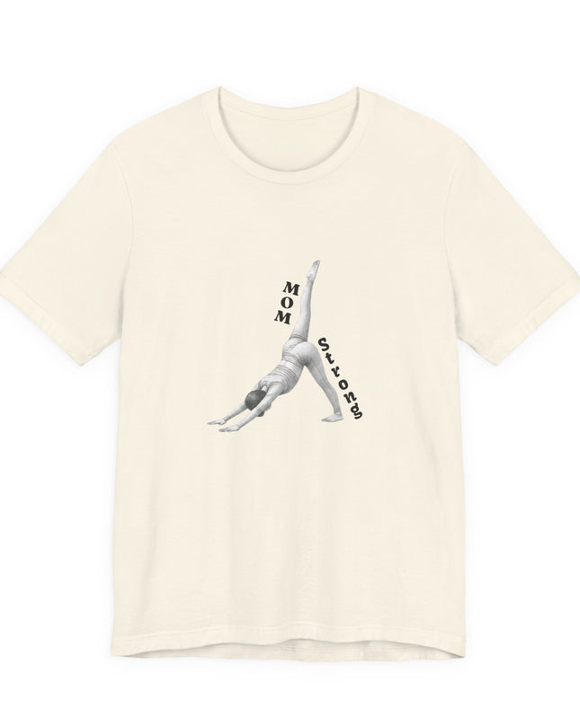 "Mom Strong Pilates" Unisex Jersey Short Sleeve Tee