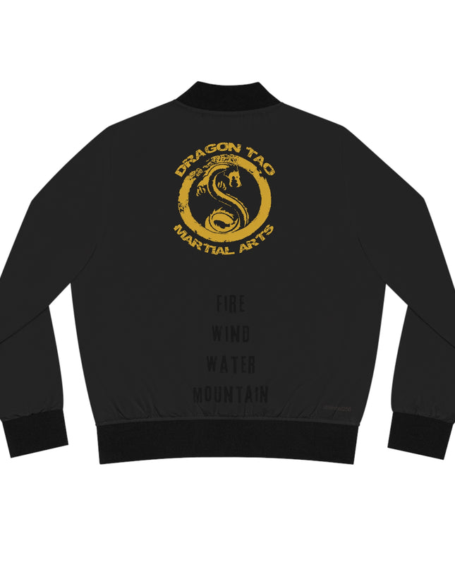 "Dragon Tao" Women's Bomber Jacket (AOP)