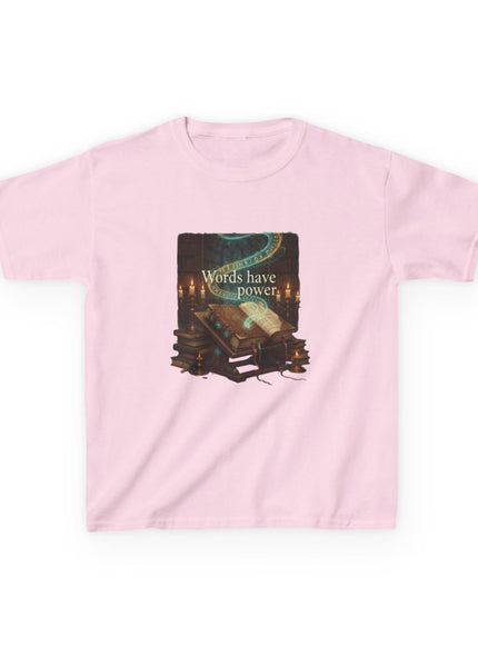 "Words Have Power" Kids Heavy Cotton Tee