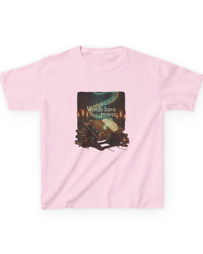 "Words Have Power" Kids Heavy Cotton Tee