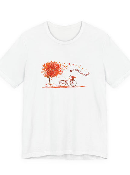 "I Love Autumn" Unisex Jersey Short Sleeve Tee