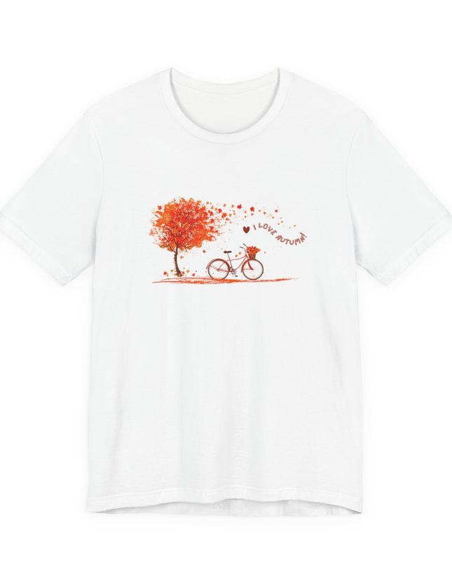 "I Love Autumn" Unisex Jersey Short Sleeve Tee