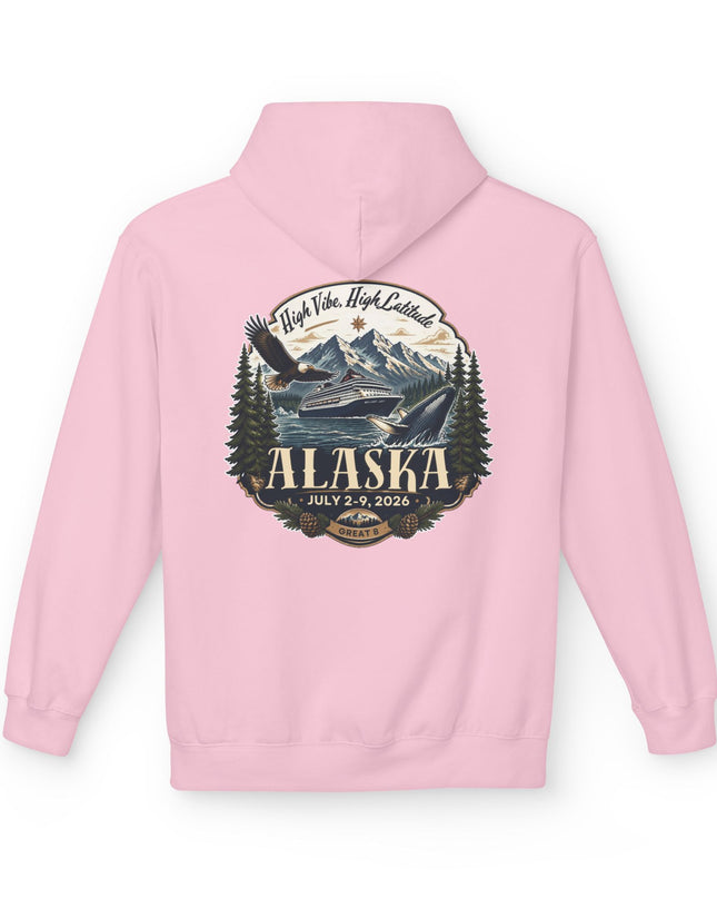 "Alaska" Unisex Midweight Softstyle Fleece Hoodie