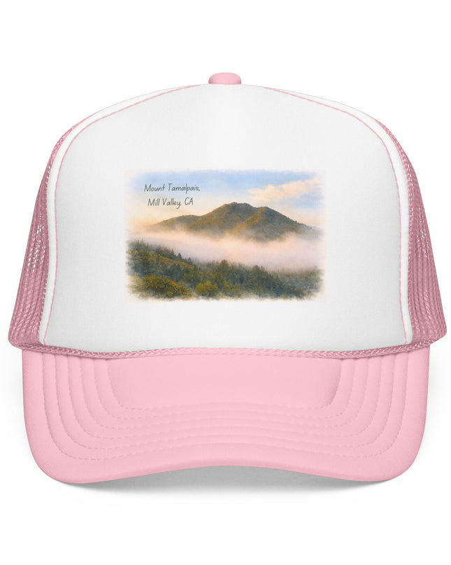 "Mount Tamalpais, Mill Valley, California" Foam Trucker Hat