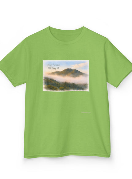 "Mount Tamalpais, Mill Valley, California Kids Heavy Cotton Tee