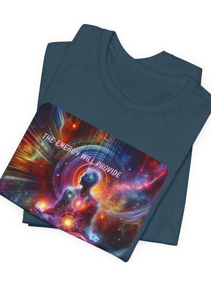 "The Energy will Provide, (Energy for Success)" Unisex Jersey Short Sleeve Tee
