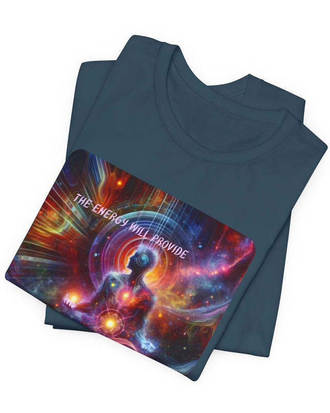 "The Energy will Provide, (Energy for Success)" Unisex Jersey Short Sleeve Tee