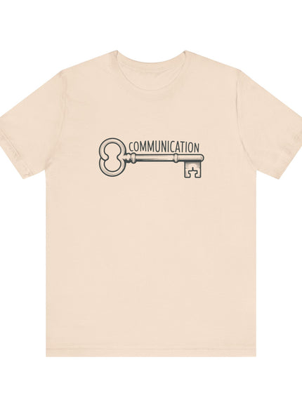 "Communication is Key" Unisex Jersey Short Sleeve Tee