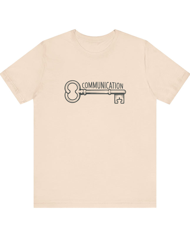 "Communication is Key" Unisex Jersey Short Sleeve Tee