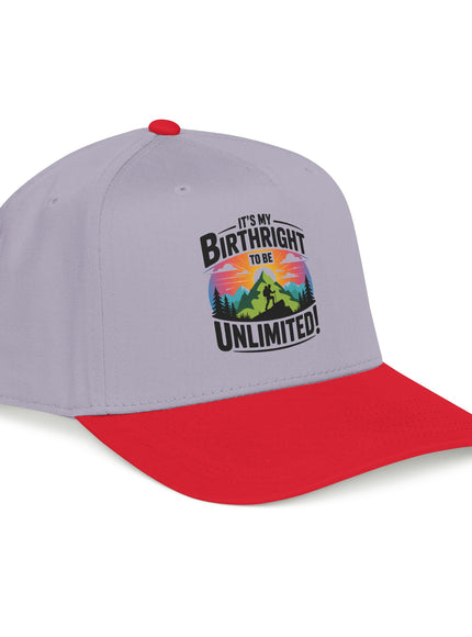 "It's my Birthright to be Unlimited" Mid Profile Baseball Cap