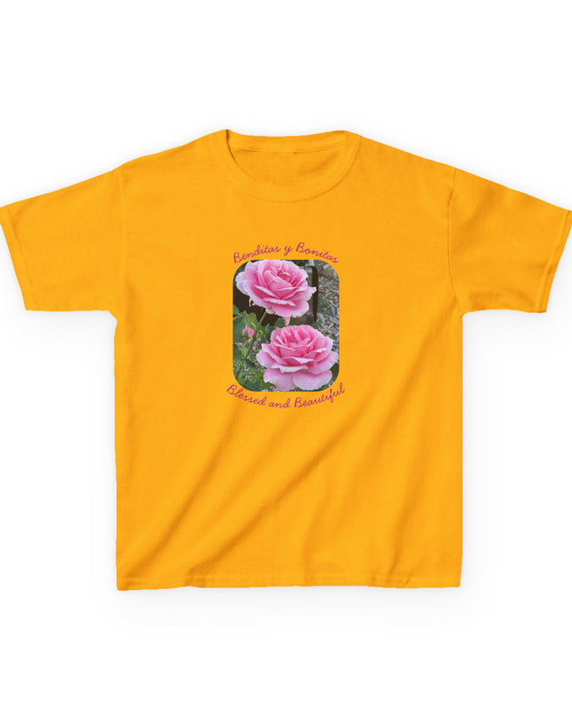 "Blessed and Beautiful" Kids Heavy Cotton Tee