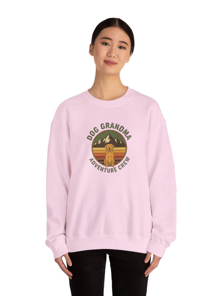 "Dog Grandma Adventure Crew" Unisex Sweatshirt