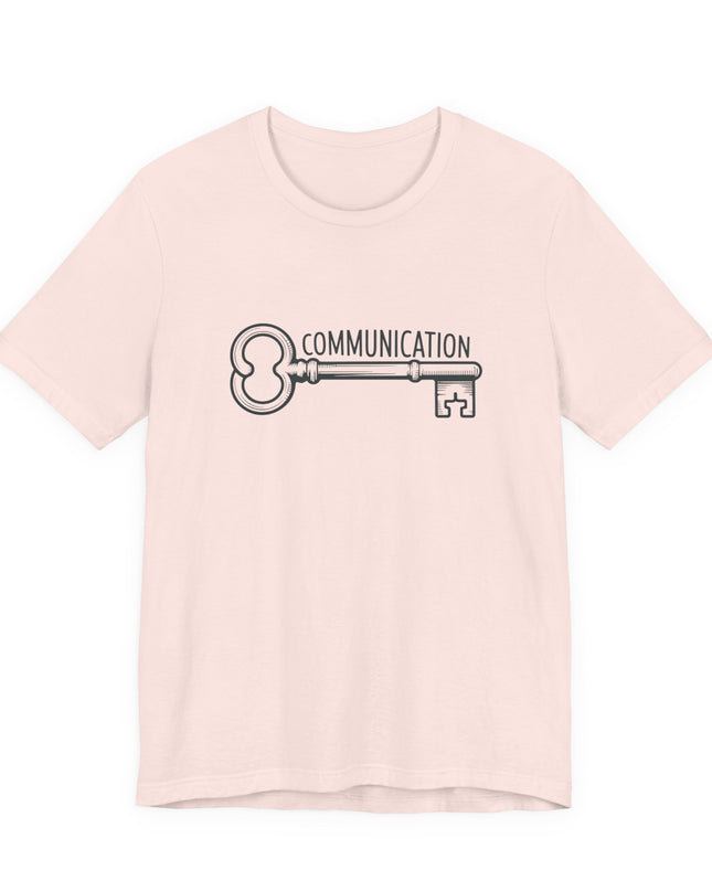"Communication is Key" Unisex Jersey Short Sleeve Tee