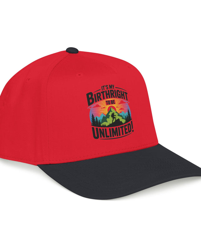 "It's my Birthright to be Unlimited" Mid Profile Baseball Cap