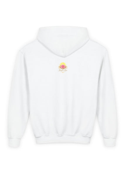 "My Father Says I am Royalty" Youth Heavy Blend Hooded Sweatshirt