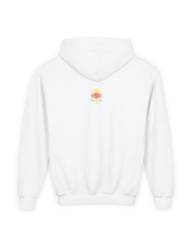 "My Father Says I am Royalty" Youth Heavy Blend Hooded Sweatshirt