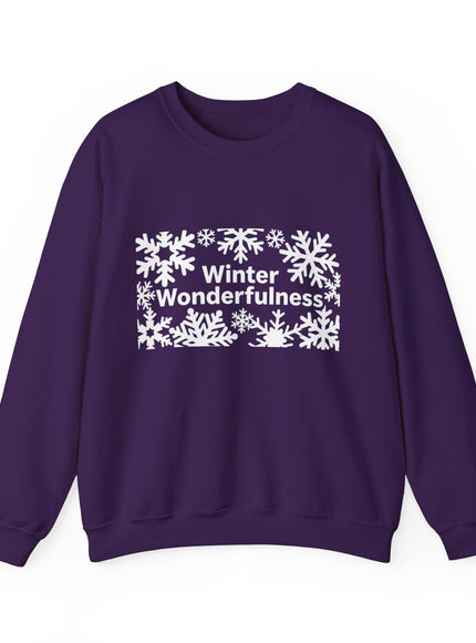 "Winter Wonderfulness" Unisex Adult Sweatshirt