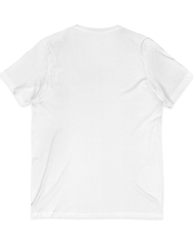 "What If There Were No Coincidences" Unisex Jersey Short Sleeve V-Neck Tee