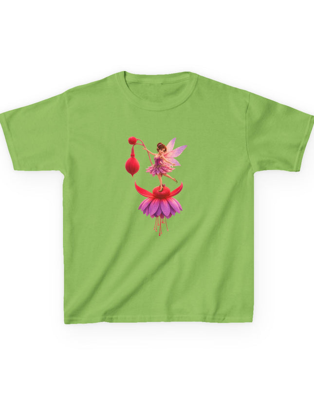 "Fuchsia Fairy" Kids Heavy Cotton Tee