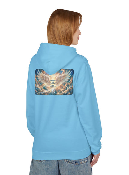 "Stronger and Wiser than Yesterday" Unisex Midweight Softstyle Fleece Hoodie