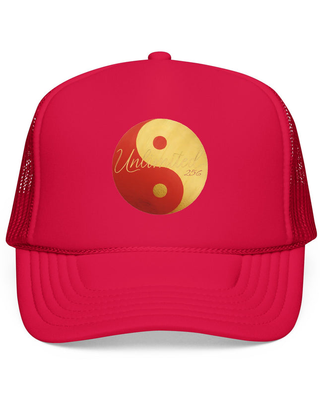 "Ying Yang, Unlimited 256" Foam Trucker Hat