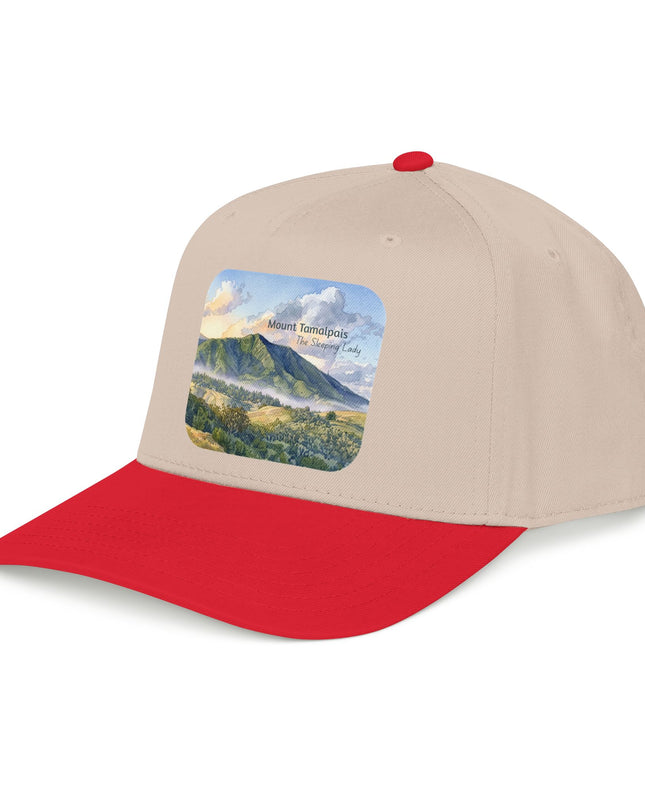 "Mount Tamalpais, the Sleeping Lady" Mid Profile Baseball Cap