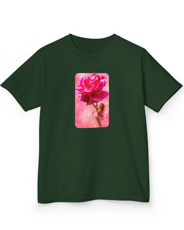 "Fairy Rose" Kids Heavy Cotton Tee