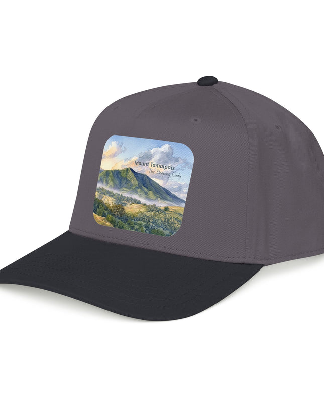 "Mount Tamalpais, the Sleeping Lady" Mid Profile Baseball Cap