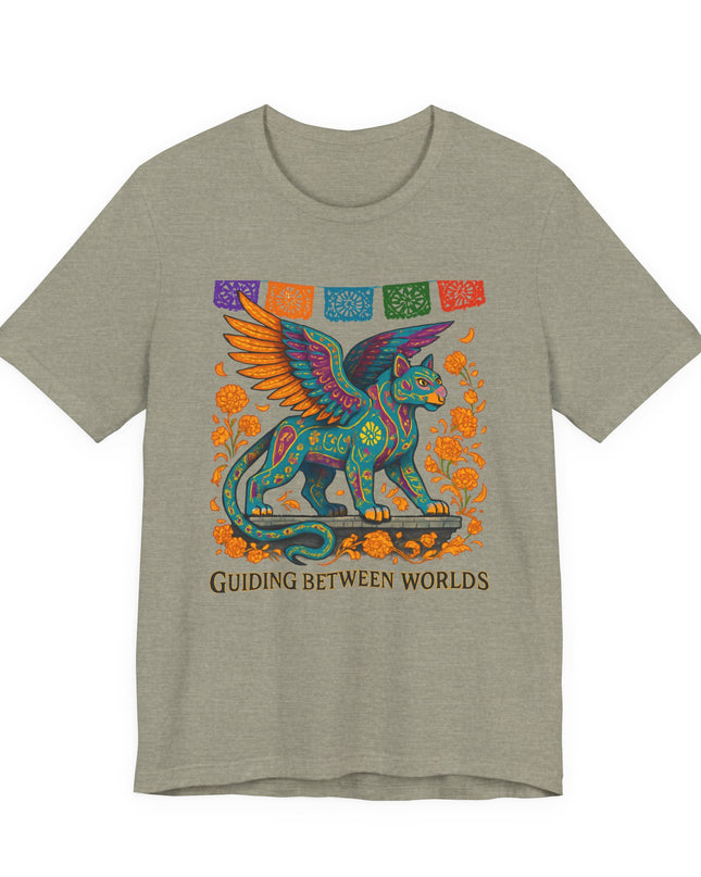 "Guiding Between Worlds" Unisex Jersey Short Sleeve Tee