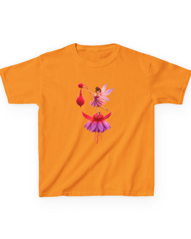 "Fuchsia Fairy" Kids Heavy Cotton Tee