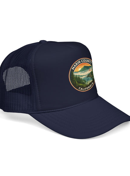 "Marin County, Above the Fog" Foam Trucker Hat