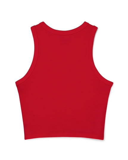 "February and Florida, Energy for Success" Women's Micro Rib Racer Tank Top