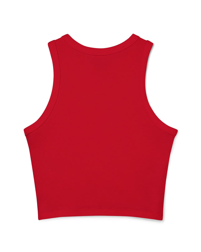 "February and Florida, Energy for Success" Women's Micro Rib Racer Tank Top