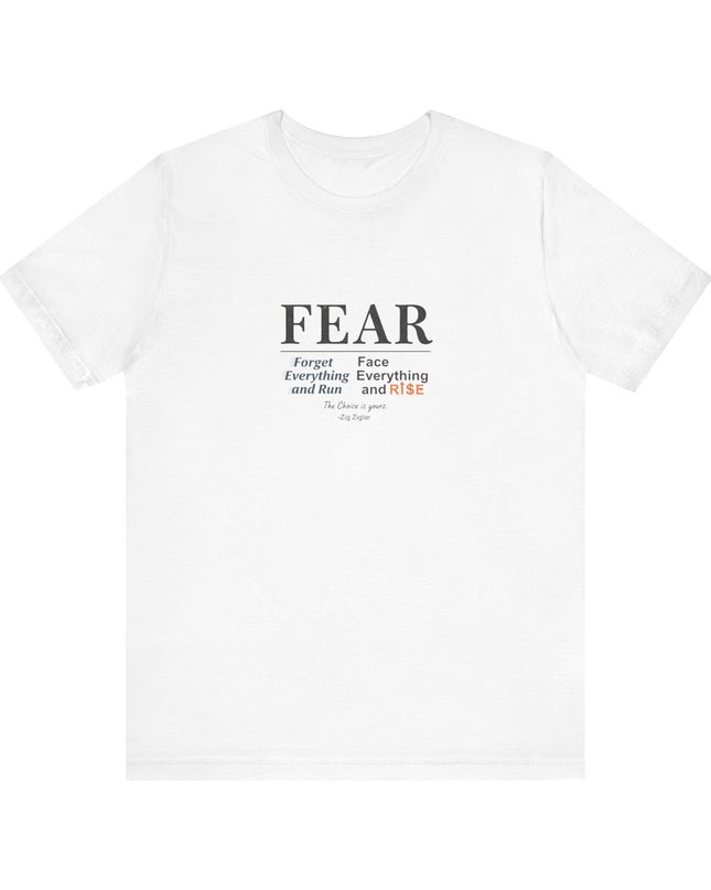 "FEAR" Unisex Jersey Short Sleeve Tee
